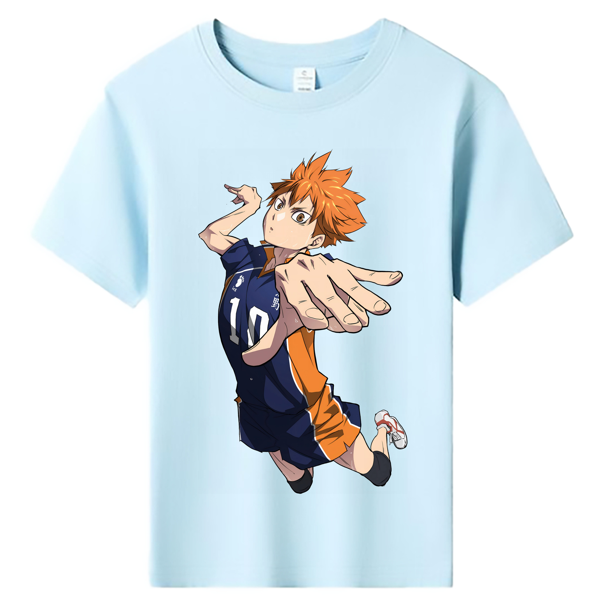（画像用） ハイキュー!! Haikyu!! 綿100％キッズTシャツ（フロントプリント）
